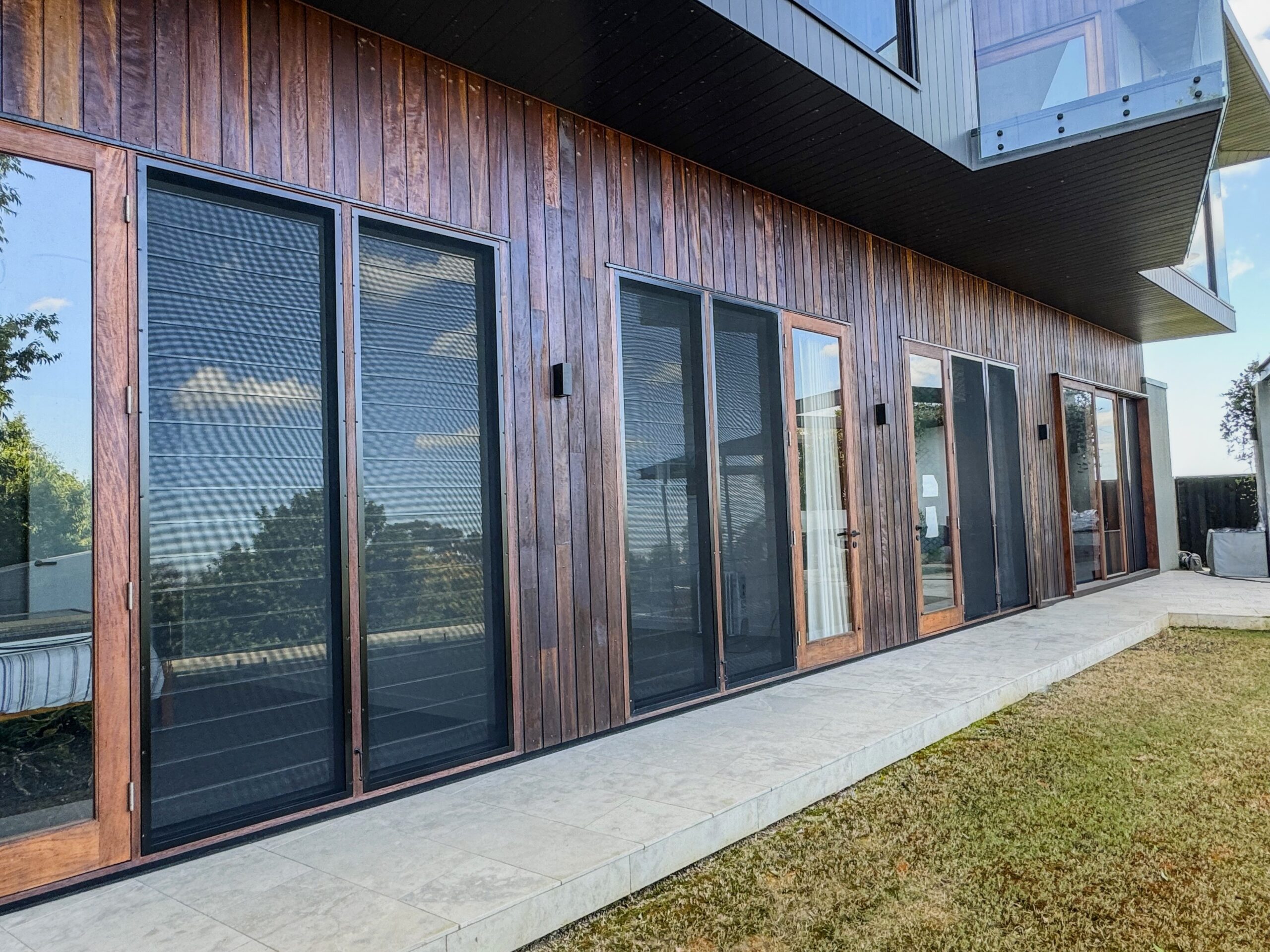 ForceField fixed security screen window installation