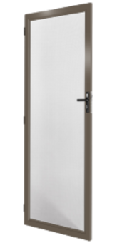 Fly screen hinge door